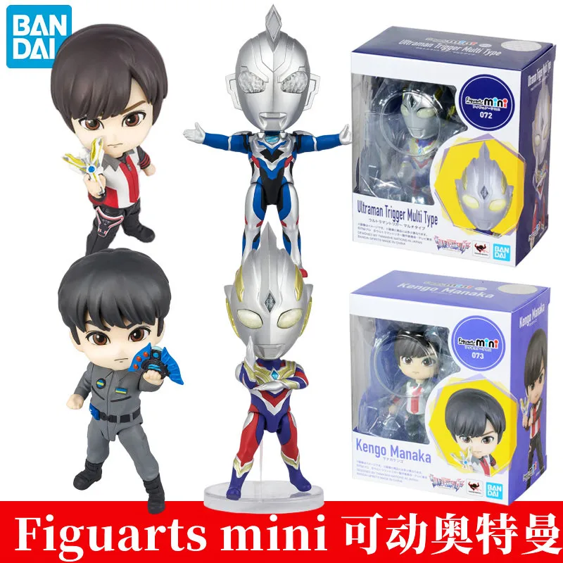 

Authentic Bandai mini Series Ultraman /Zett Haruki Natsukawa/Shinn Asuka Super Movable Figures Collection Gift for Kids