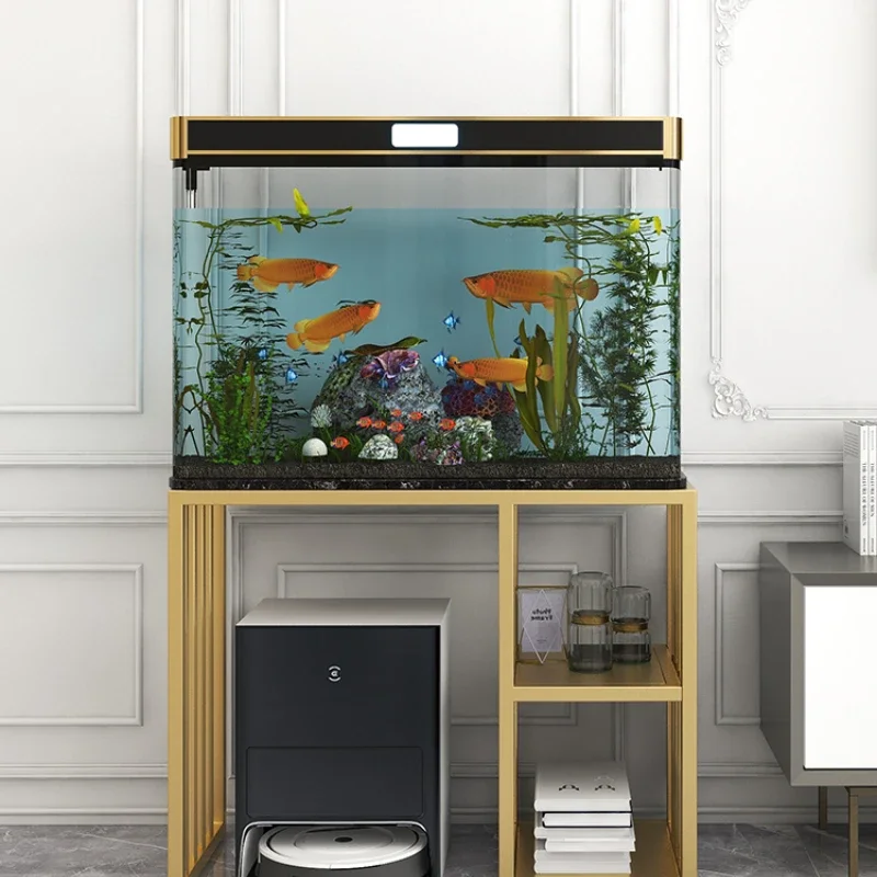 

Storage Rack Stable Fish Tank Rack Living Room and Bedside Holder Kitchen Storage Rack