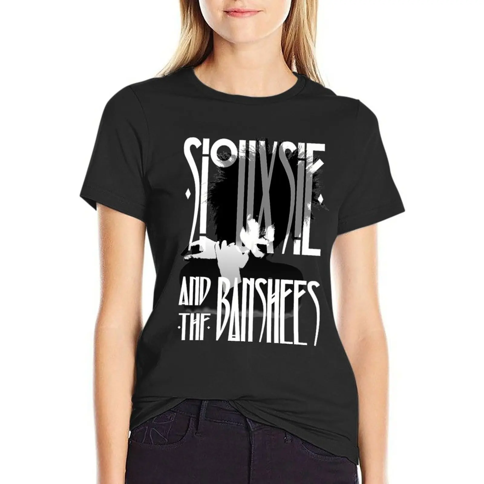 

Siouxsie And The Banshees. T-Shirt graphics blanks animal print shirt for girls korean fashion cropped t shirts for Women