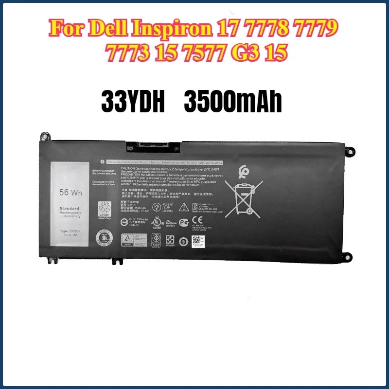 Laptop Battery 33YD… - image