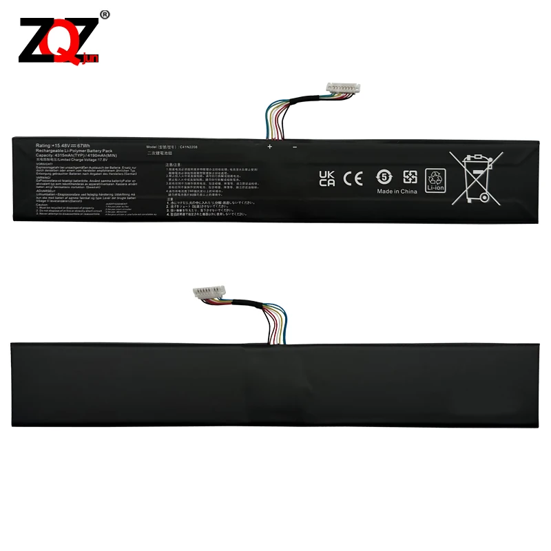 New Battery C41N2208 For ASUS ROG ALLY Gaming Handheld series of RC71L/PC71L Free all Tools