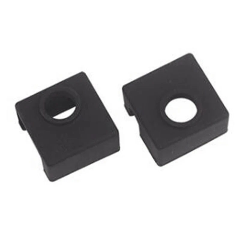 10 teile/los 3d drucker düse silikon socken abdeckung heizung isolierung fall für heizung block für Ender-3 CR-10 extruder