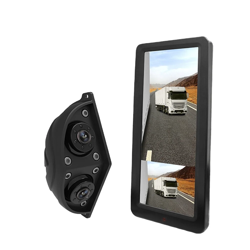 

Автомобильная система заднего вида, электронное зеркало заднего вида, HD электронное зеркало с двойной камерой для большого автомобиля
