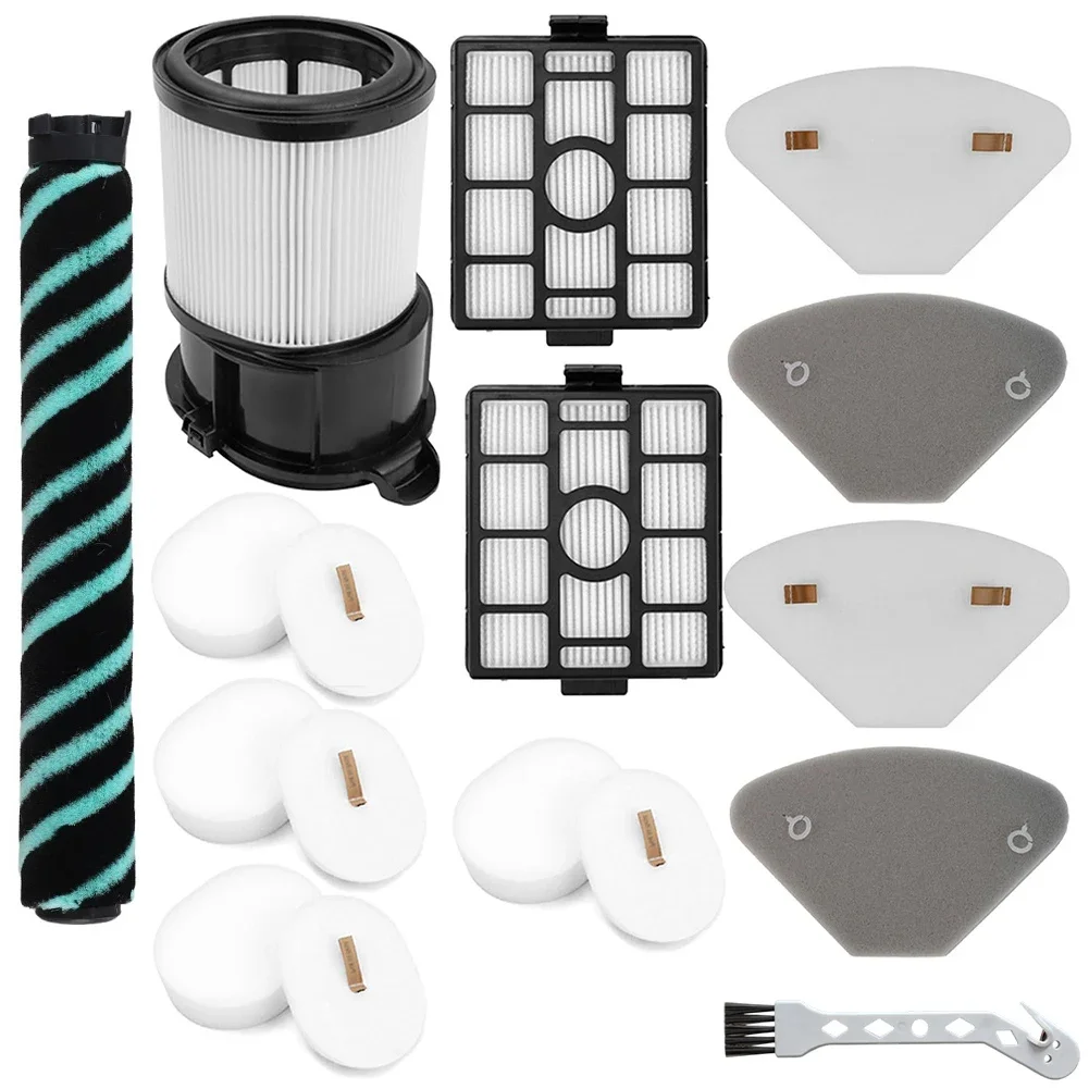 13 Pieces Accessory Brush Filter For Shark IP3251EUT IP3251C IP3251 IP3252 / Roller Brush / HEPA / Cleaning Brush / Basic Foam