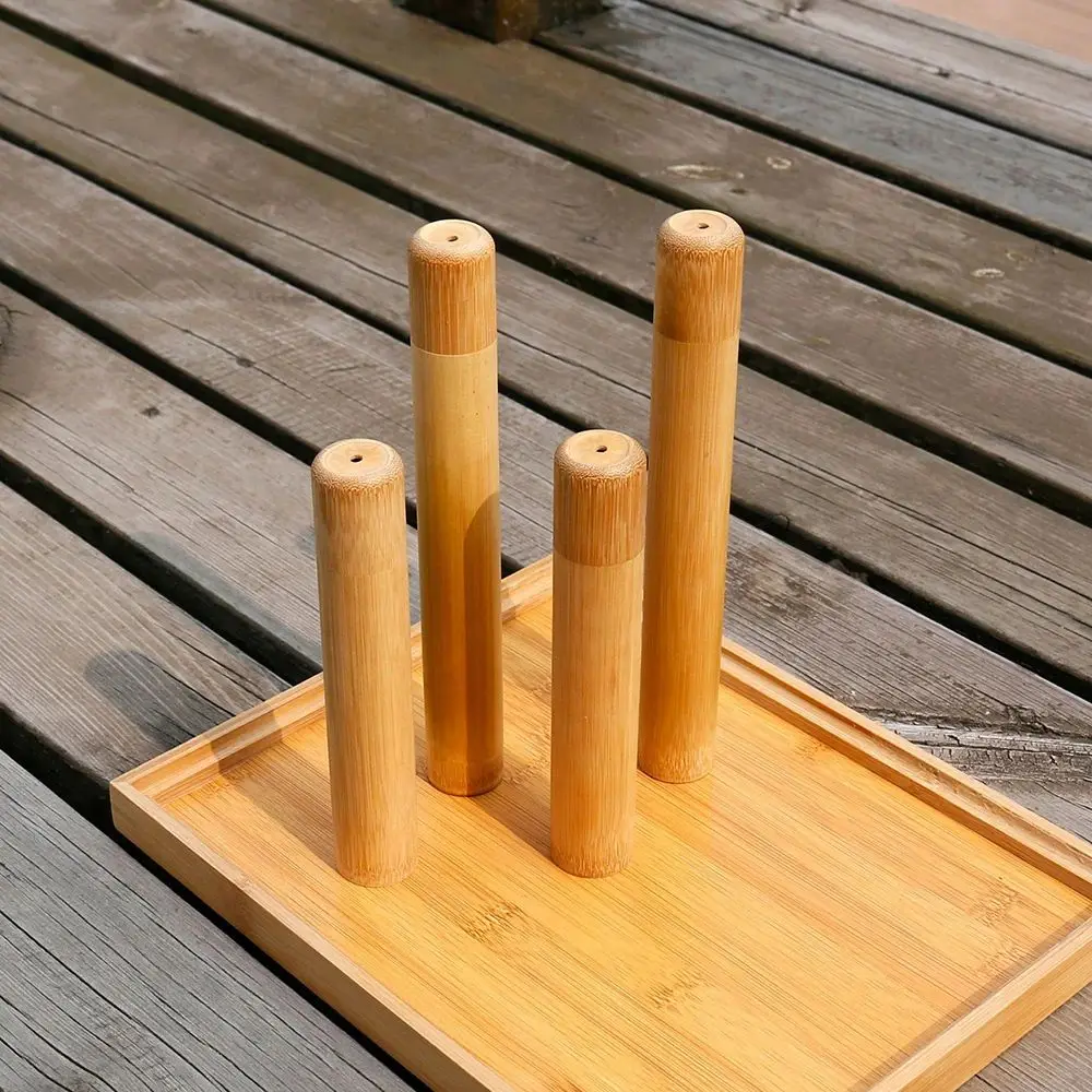 

Nano Bristle Dental Oral Care Ultra-fine Washable Teeth Cleaning Toothbrush Holder Bamboo Toothbrush Case Bamboo Toothbrush