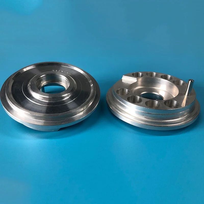 CNC Precision Machining 7075 Aluminum Custom Valve Outlet Connector OEM Quantity Production for Industrial Use