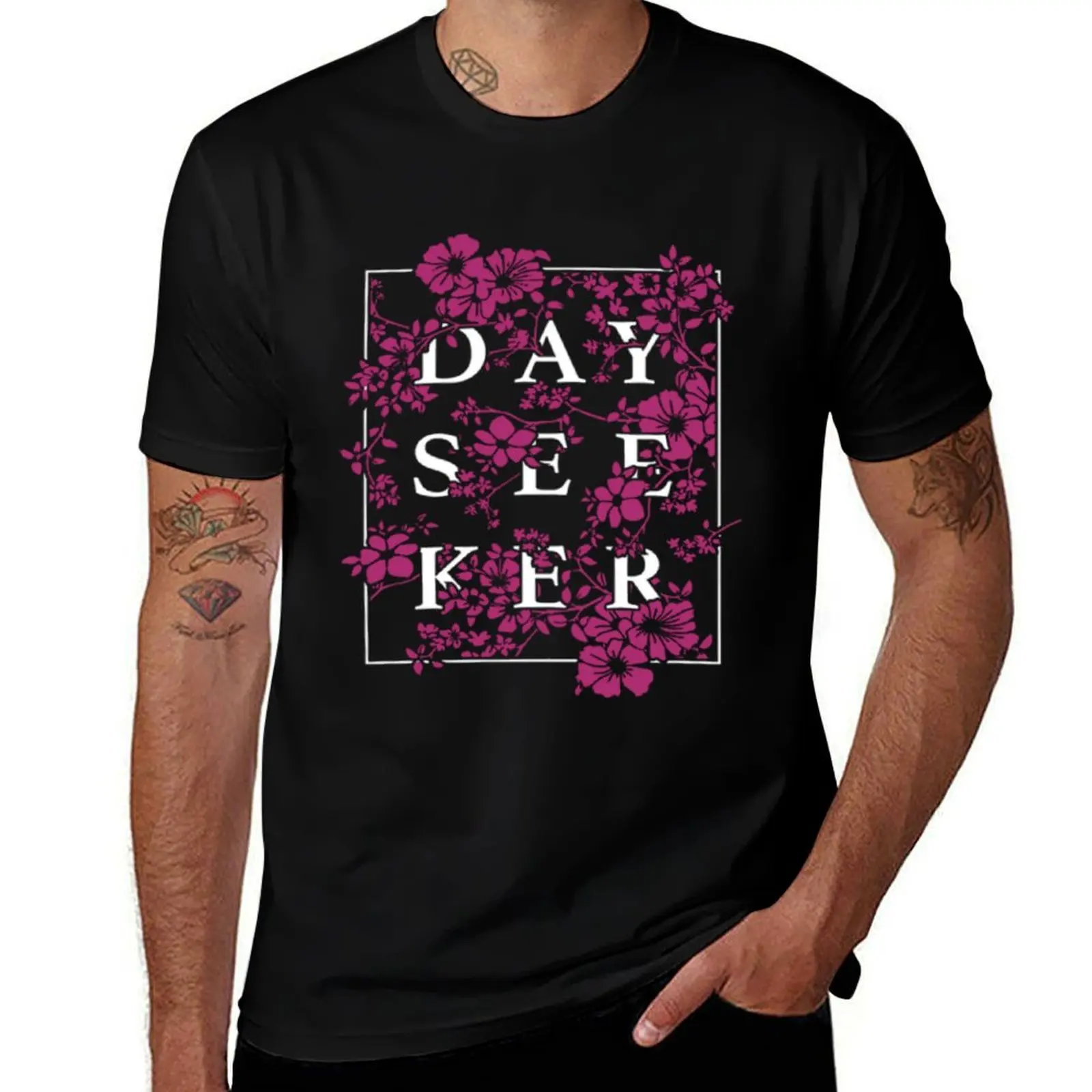 

DAYSEEKER Merch DAYSEEKER BAND T-Shirt anime tshirt t shirt man plain t shirts for man cotton funny T-Shirt