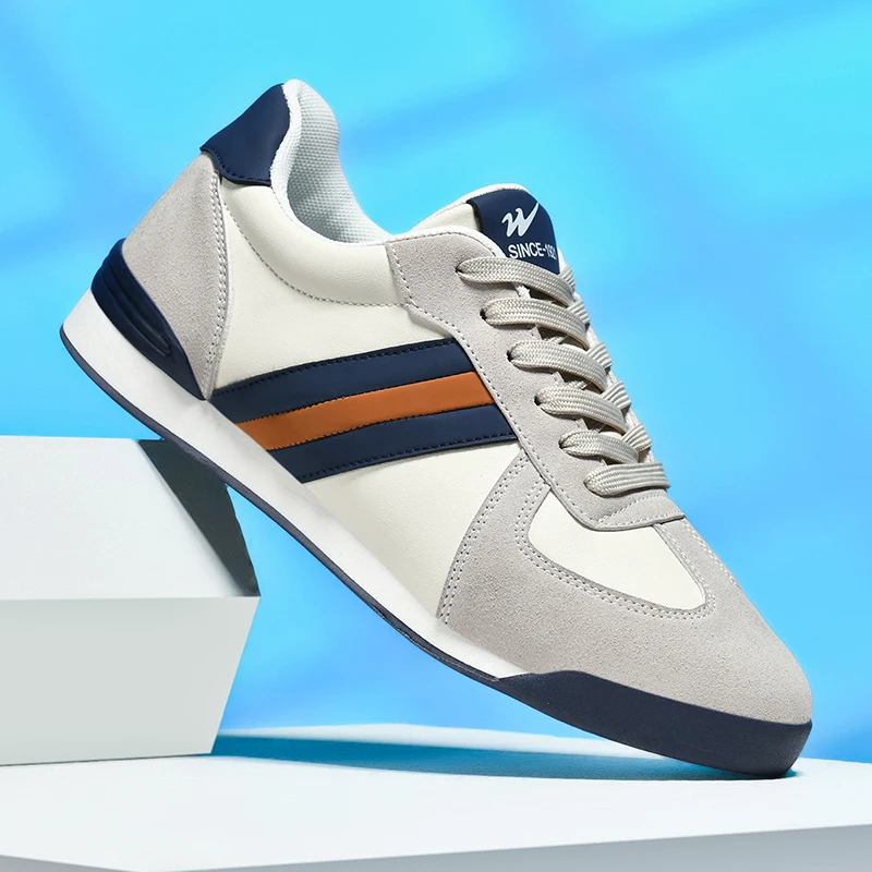 

Double Star Men's Shoes, Flat Skate Shoes, Anti Slip Grip, Trendy and Versatile, Casual Sports Skate Men's Shoes