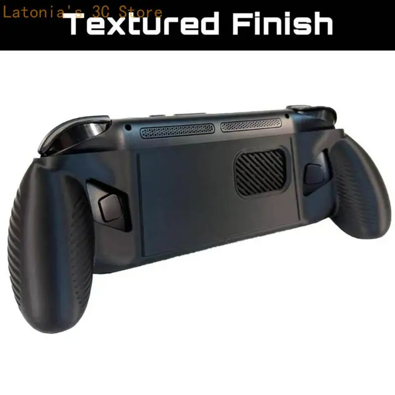 Handheld-Spielgriff für Retroid Pocket 6, 3D-gedruckte Griffschale mit freiliegenden vorderen Bedienelementen und unterer – Detail 2
