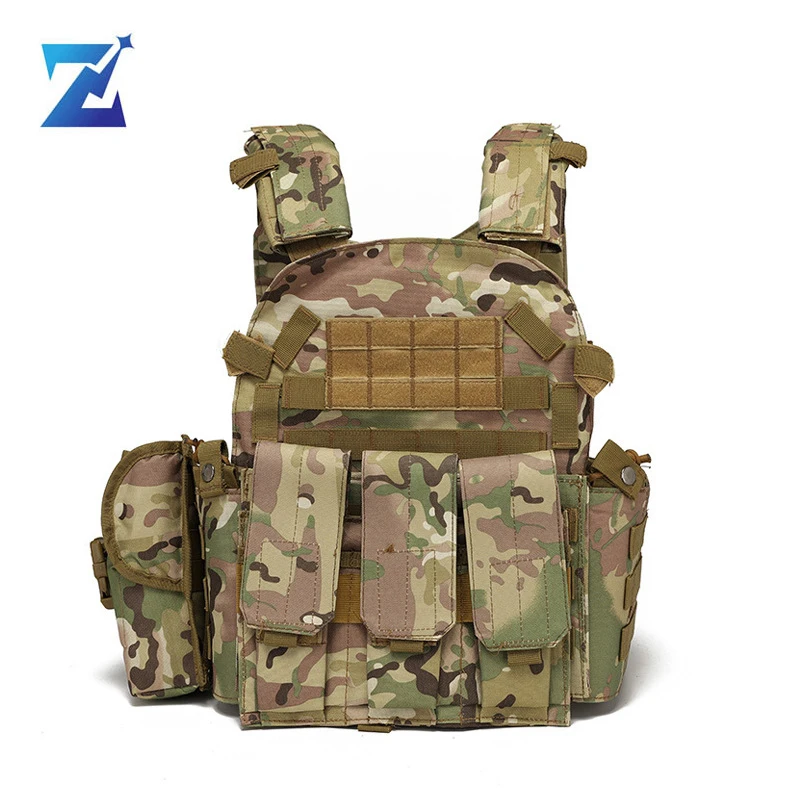 

Nylon Gear Tactical Vest Body Armor Hunting Carrier Airsoft Accessories 6094 Pouch Combat Camo Vest tactical vest