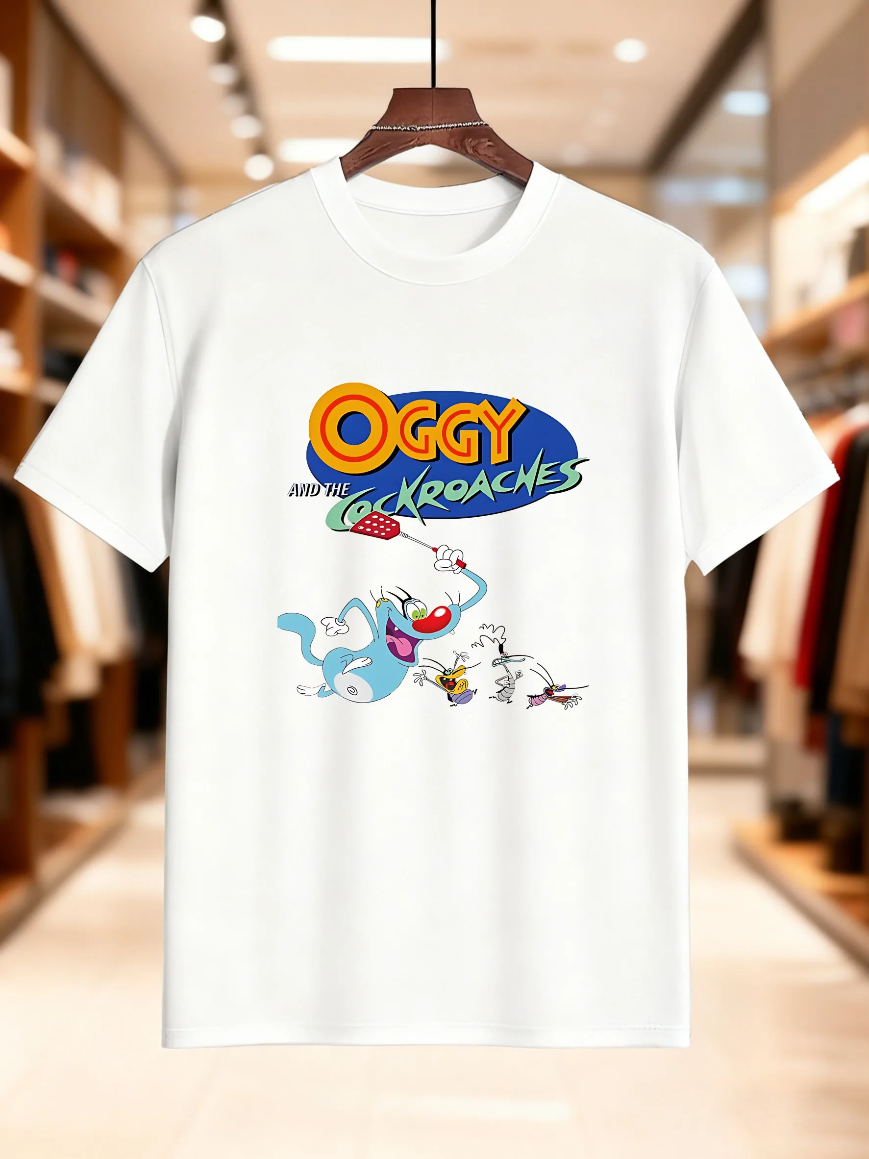 جديد وصول أزياء الرجال تي شيرت مطبوع رائعتين القط الكلب تصميم 100% القطن تنفس المحملة لملابس الصيف عارضة الاتجاه