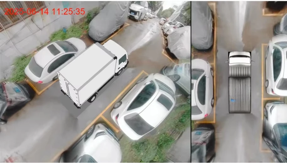 3D Degree AVM Surround Bird View Panorama Vehicle Truck Bus Car  System for Truck RV Bus Camper