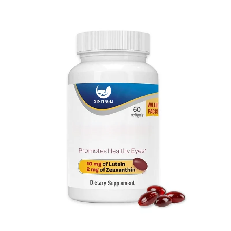 Eye vitamins, lutein, and zeaxanthin supplements, containing other AREDS2 ingredients, support age-related vision.