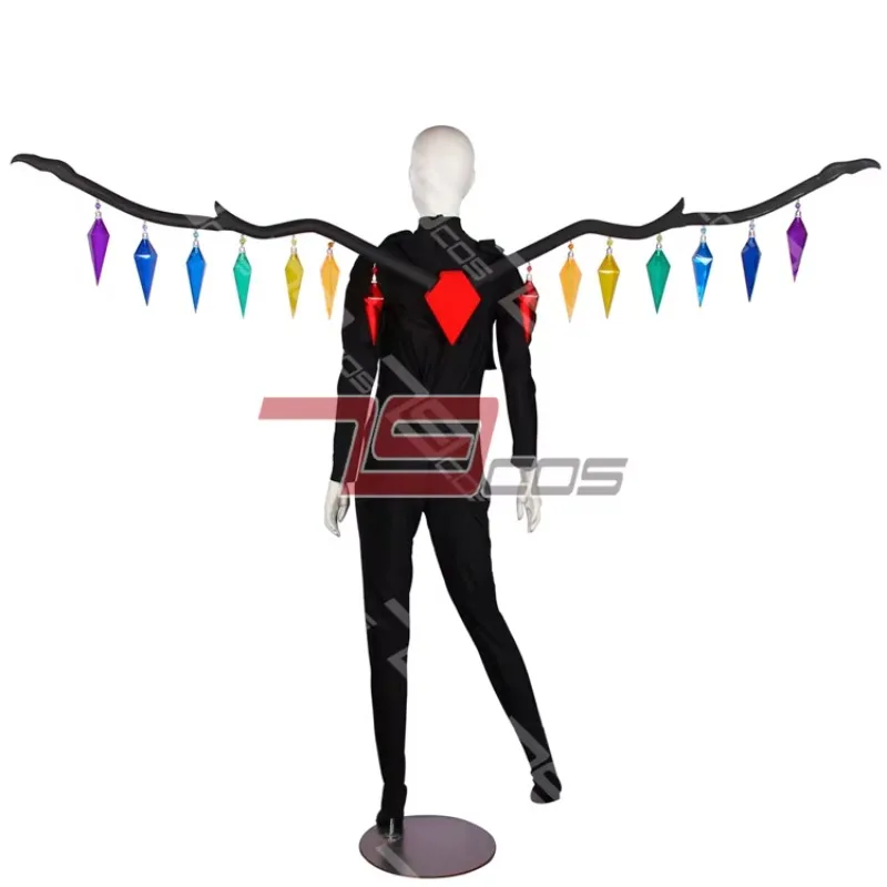 Flandre Scarlet Wing Anime Touhou Project Cosplay Prop PVC Props for Halloween Christmas Fancy Party Stage Performance