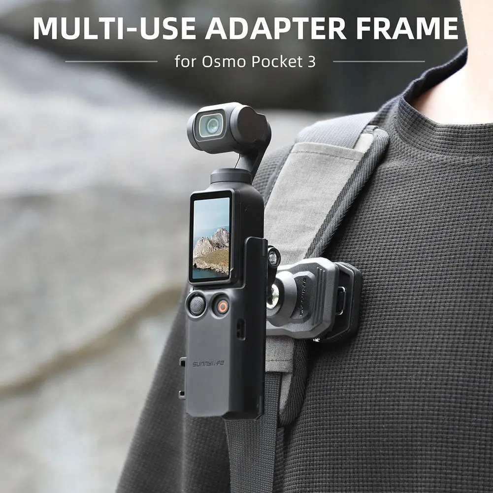 Multi-functional Extended Protective Frame Adapter For Osmo Pocket3 To Expand The Protective Border For DJI Osmo Pocket3 Fr S4Y0