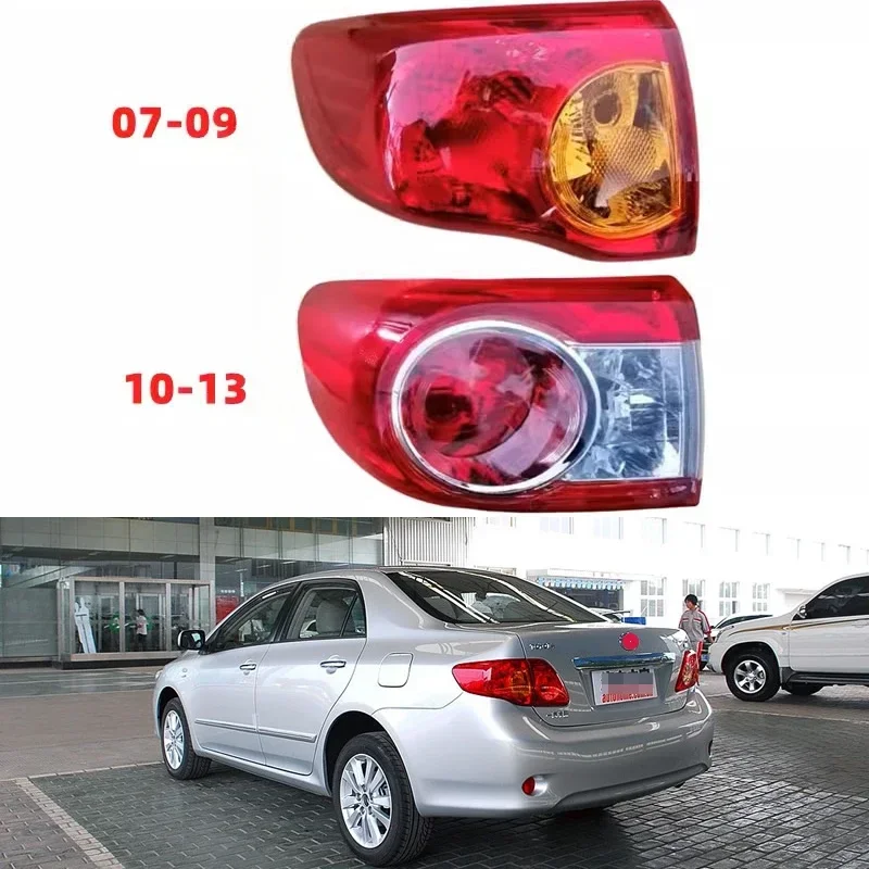 Car Accessories For Toyota Corolla 2007-2013 Outer Tail Light Assembly brake light Stop Lights Replace original Rear lamp