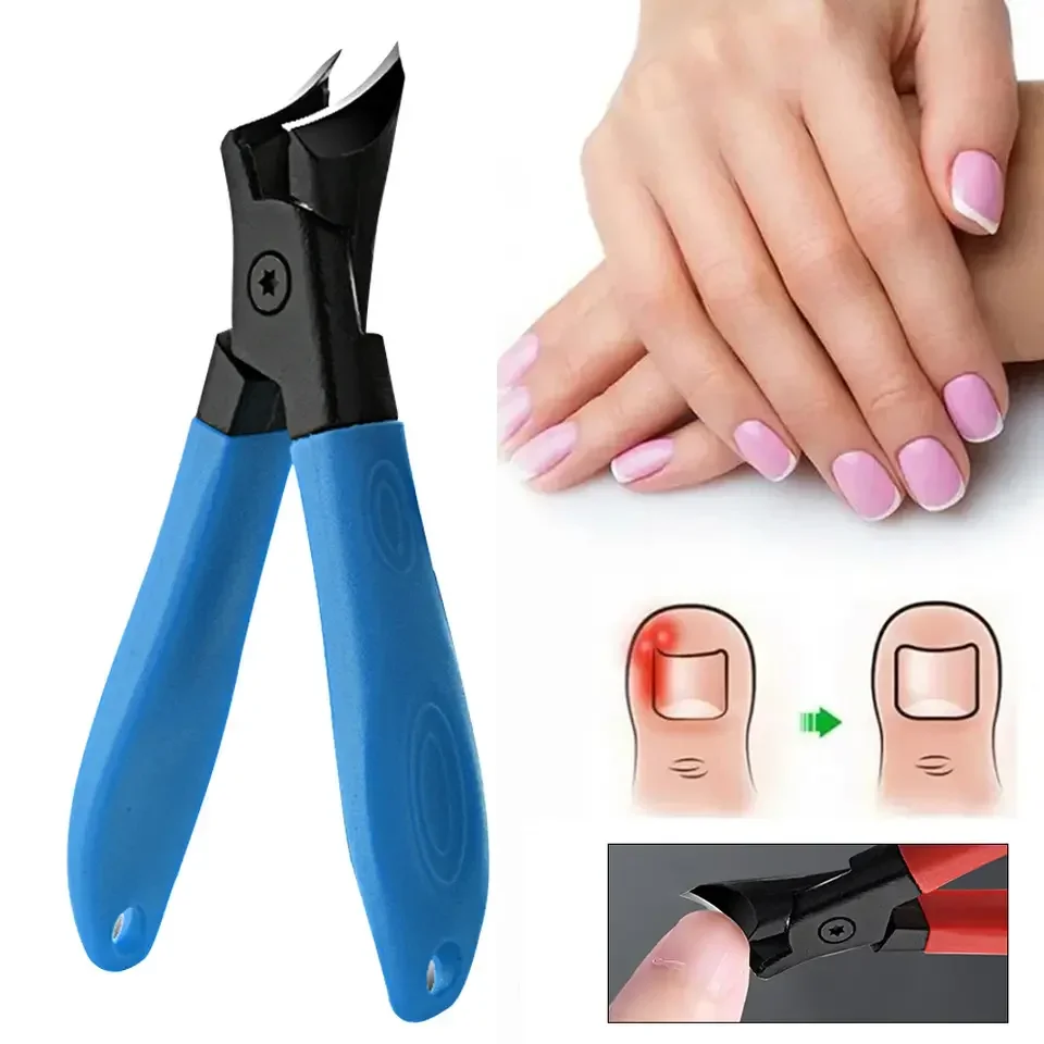 

New Stainless Steel Nail Toenails Clippers Cutter With Anti-Splash Cover Sharp Trimmer Pedicure Care Professional Nail File