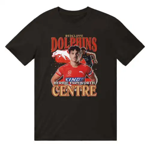 

Herbie Farnworth Redcliffe Dolphins T-shirt