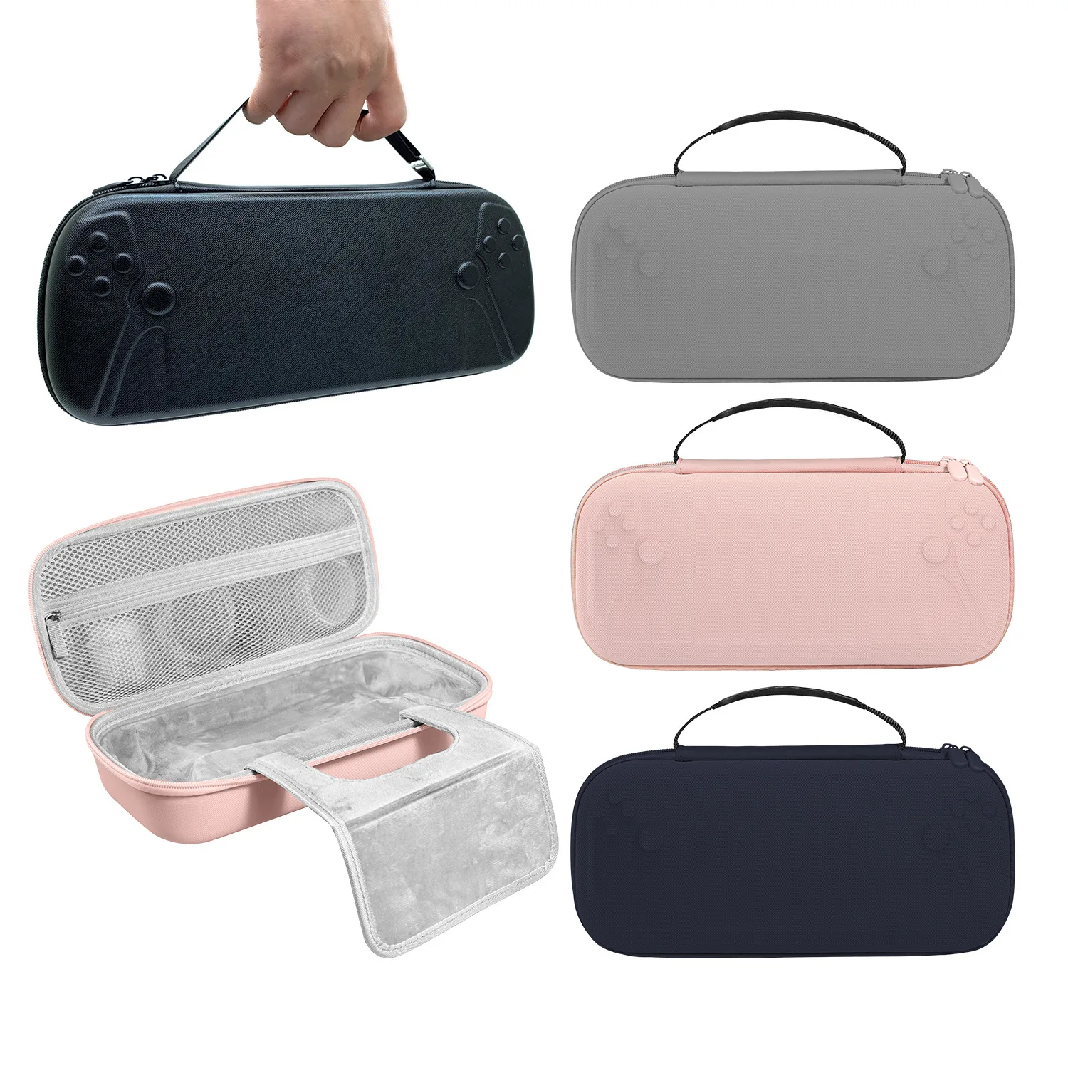 Portable Carrying Case for PS5 Portal Shockproof Protective Bag for Sony PlayStation Portal Handheld Game、 Anti-DropStorage Bag