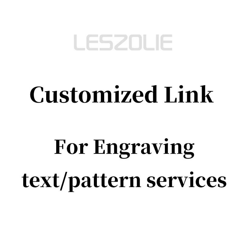 Customized Link For Carving service