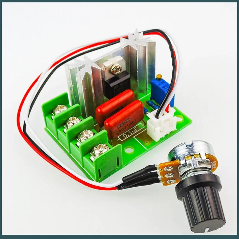 AC 220V 2000W SCR Voltage Regulator Dimming Dimmers Motor Speed Controller Thermostat Electronic Voltage Regulator Module Javino