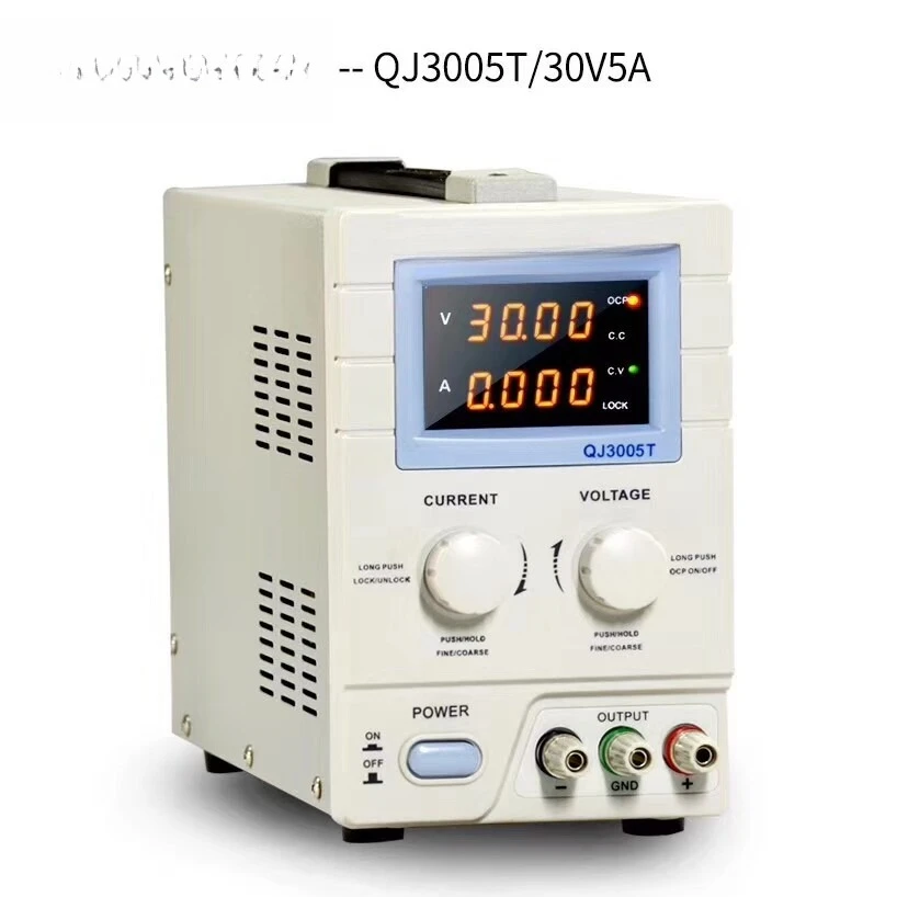 Adjustable DC Regulated Power Supply 30V5A50v3a Switch Linear Maintenance Experiment Dual-channel Power Supply Table