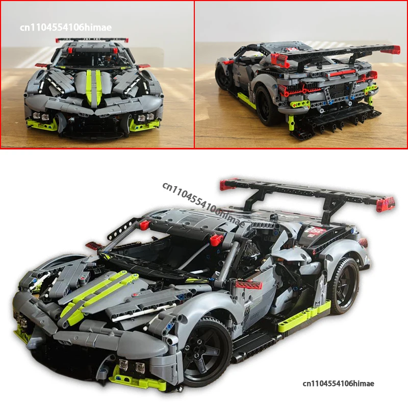 

1534Pcs Corvette C8.R Super Racing Car Building Blocks Model DIY Technology Champions Vehicle Assembly Kids Toy Birthday Gifts