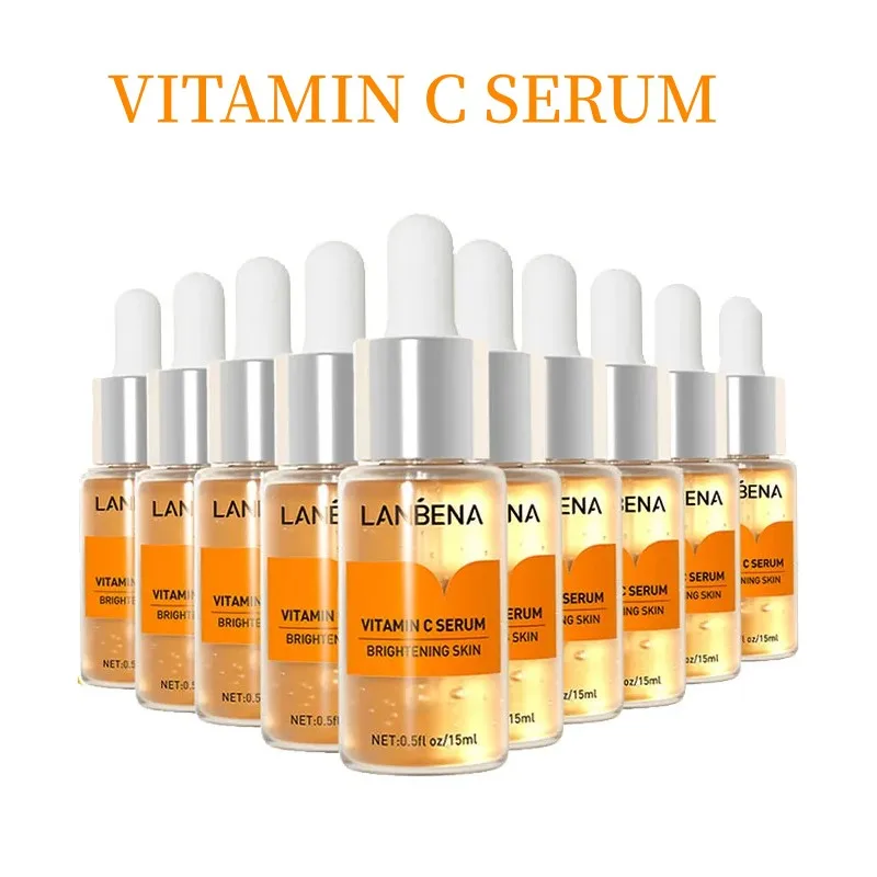 LANBENA l Vitamin C  Face Serum Skin Care 15ML10PCS