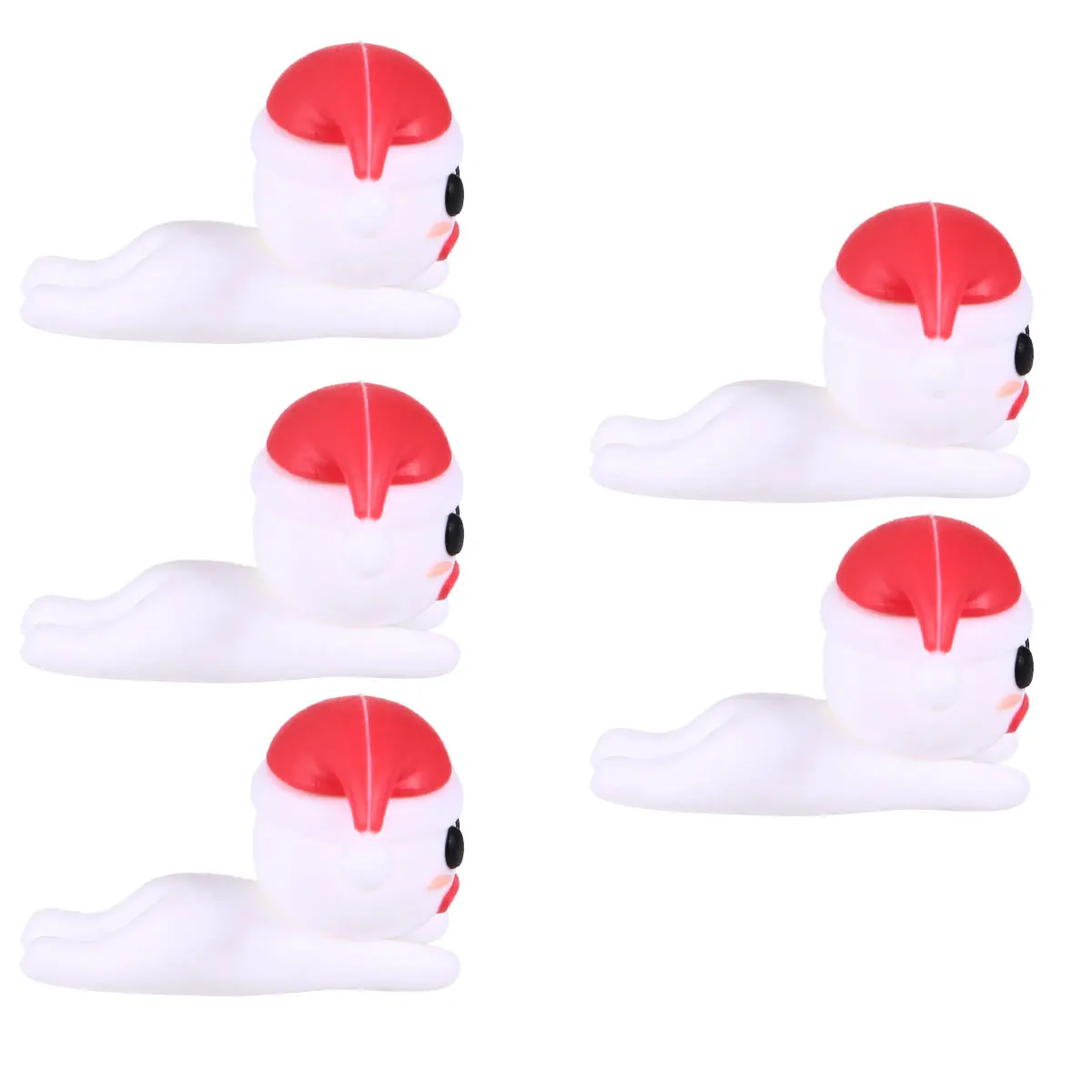 

5Pcs Christmas Snowman Cable Protectors Silicone Anti disconnection USB Earphone Winder Cable Clip Line Clasp ganizer