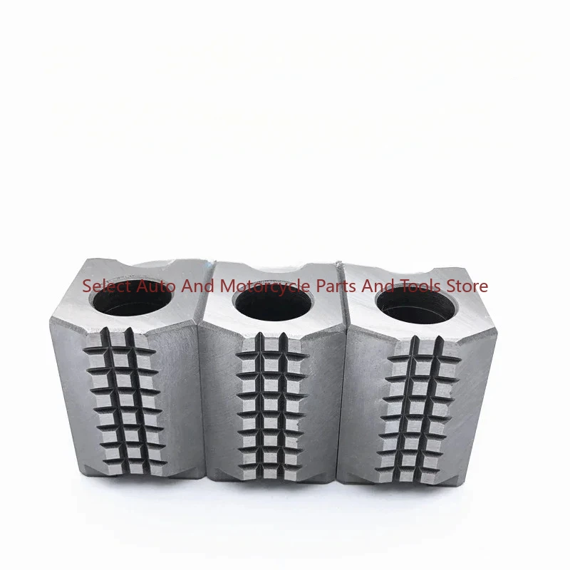 Imagem -04 - Precisão Hidráulica Garra Dura para Máquina de Torno Cnc Mandíbula Chuck Strong Passo Garras Padrão Novo em em em 10 em Alta