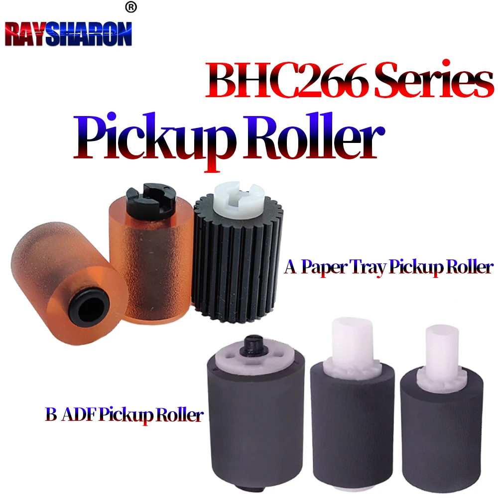 ADF Document Feeder Pickup Roller Paper Tray Feed Pickup Roller For Konica Minolta Bizhub C226 C256 C266 C221 C281 C7222 C7226