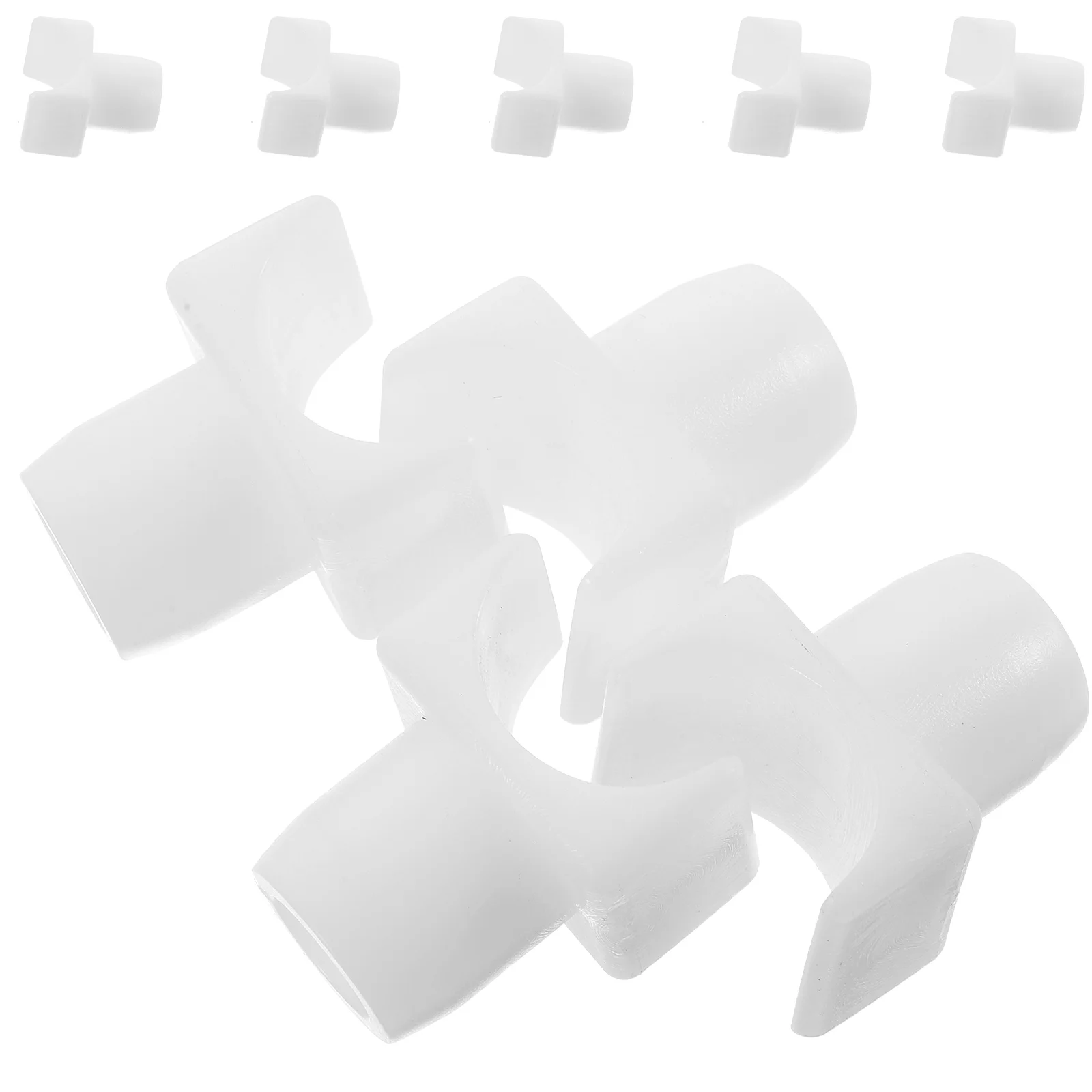 

10PCS Wheelchair Blocks Lightweight ABS Material Long Slide Drive Wheelchair Rail Parts Rail Guide Seat Replacement Parts