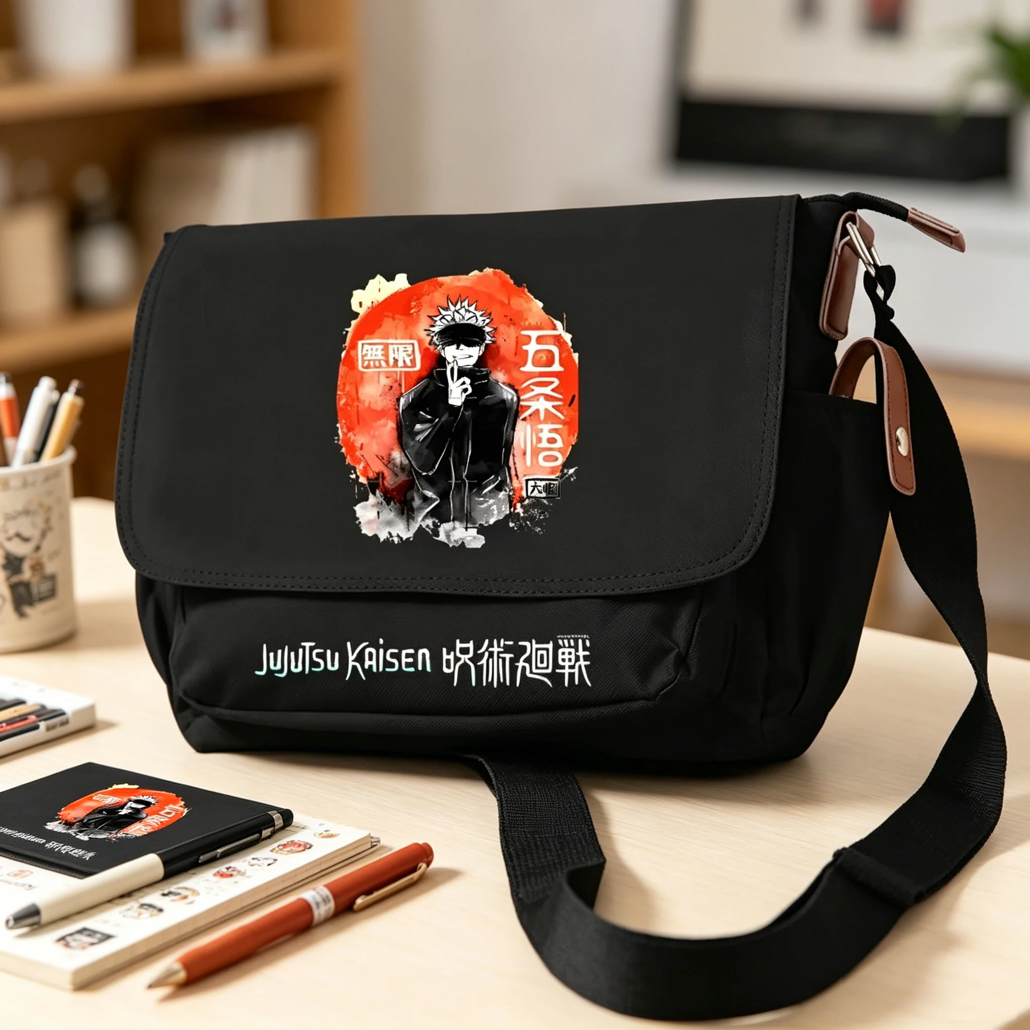 

Сумка через плечо для девочек из мультфильма аниме, школьные ранцы для студентов, дорожные сумки на плечо для косплея Itadori Yuji