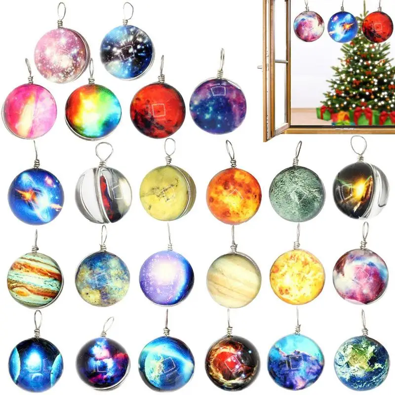 24 Days Christmas Advent Calendar Countdown Universe Collection Cosmic Planet Set Christmas Gifts For Girls Boys