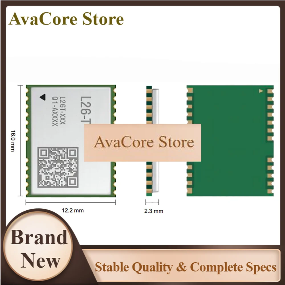 AvaCoreL26-T GNSS Develoment Board Multi-constellation GPS GLONASS Galileo QZSS High Precision Timing Standard Precision Positio