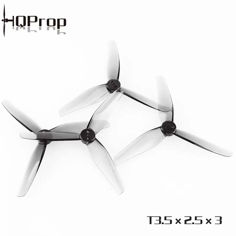 2pairs HQProp T3.5x2.5x3 3525 FPV Flower Propeller Wingfly IH3 Kit Master 3X Drone