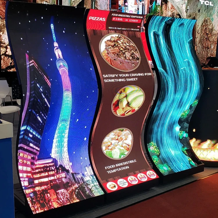 高速設置接着剤 超薄型LEDスクリーンディスプレイガラスフィルム ガラス窓壁用LEDディスプレイ