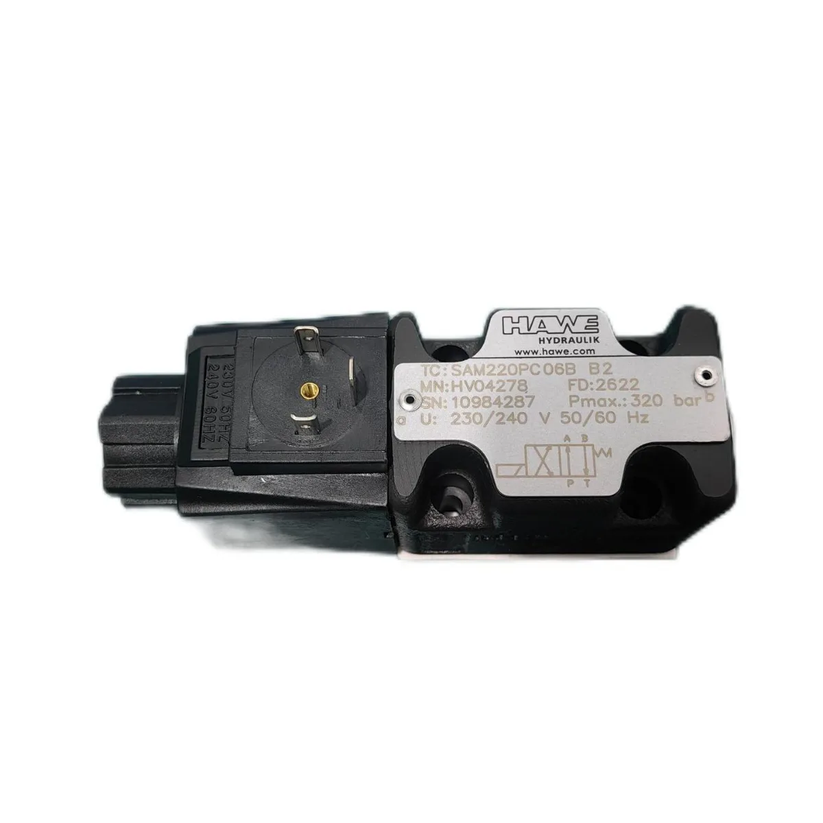 

Hoerbiger Sam220Pc06B Hv04278 Hawe Power Plant Proportional Hydraulic Valve