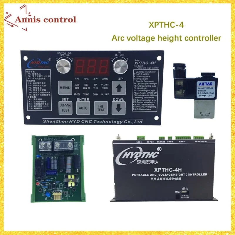 HYD XPTHC-4H Arc Voltage Torch Height Controller Stand Alone THC For CNC Plasma Cutting