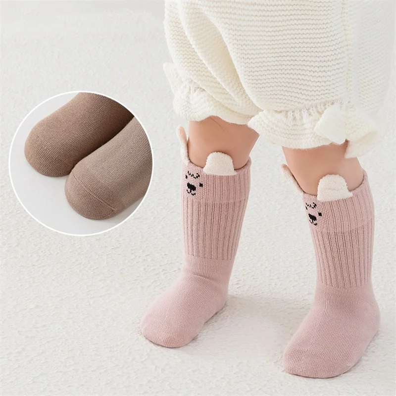 

Cotton Baby Socks Cute Cartoon Toddler Sock Comfy Boneless Children Socks For Boys And Girls 0-8Years Kids Clothing Accessories