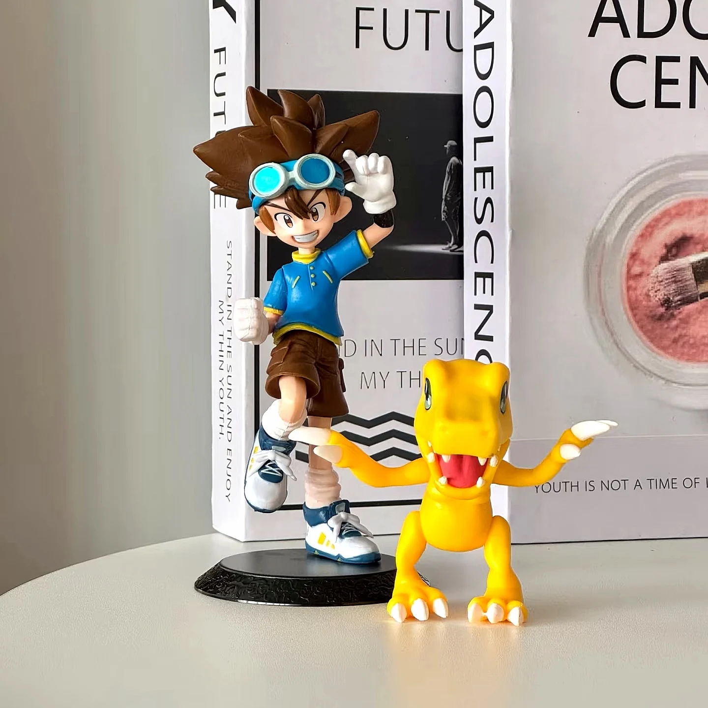 جديد ديجمون أنيمي الشكل Tailmon الطرفية بولي كلوريد الفينيل نموذج لطيف المشهد تمثال سطح المكتب تزيين الحلي هدايا عيد ميلاد الاطفال اللعب