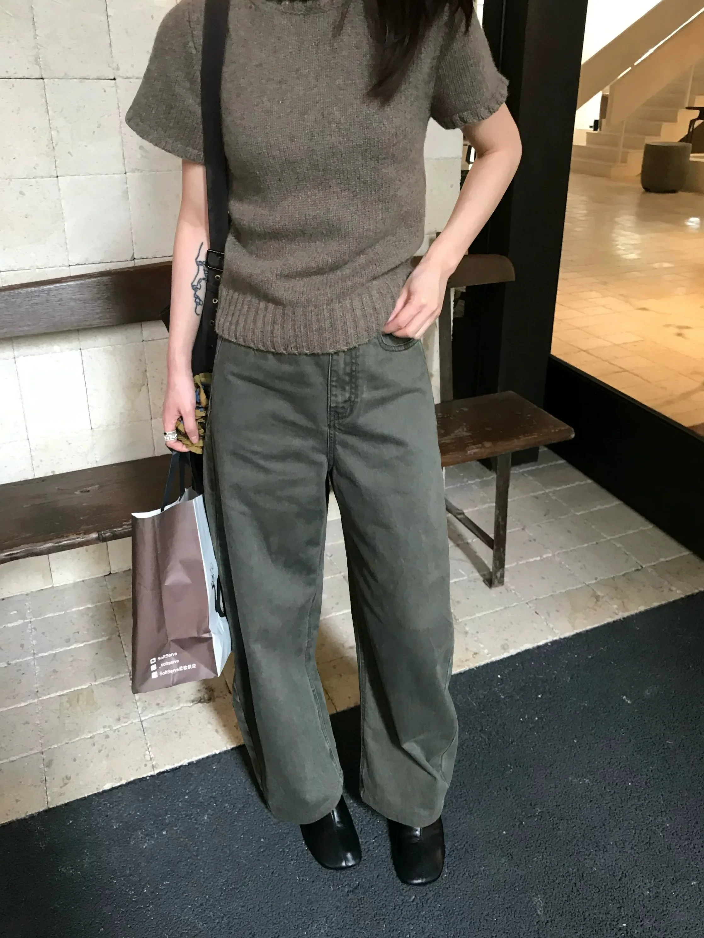 

Женские повседневные джинсы из хлопка, длинные брюки, осенне-зимние, модные, шелковистые, универсальные, удобные, классические