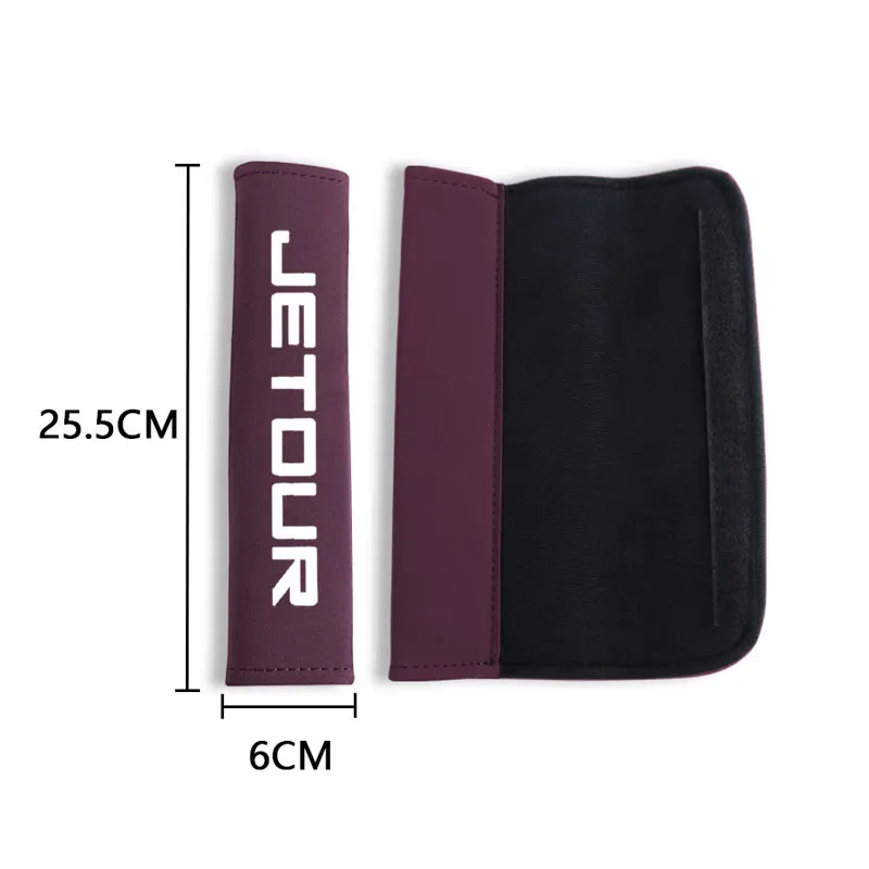 Car Seat Belt Cover Shoulder Cushion Protector Safety Belts Shoulder Pads for Chery Jetour X70 X70SM X90 X95 car Accessories