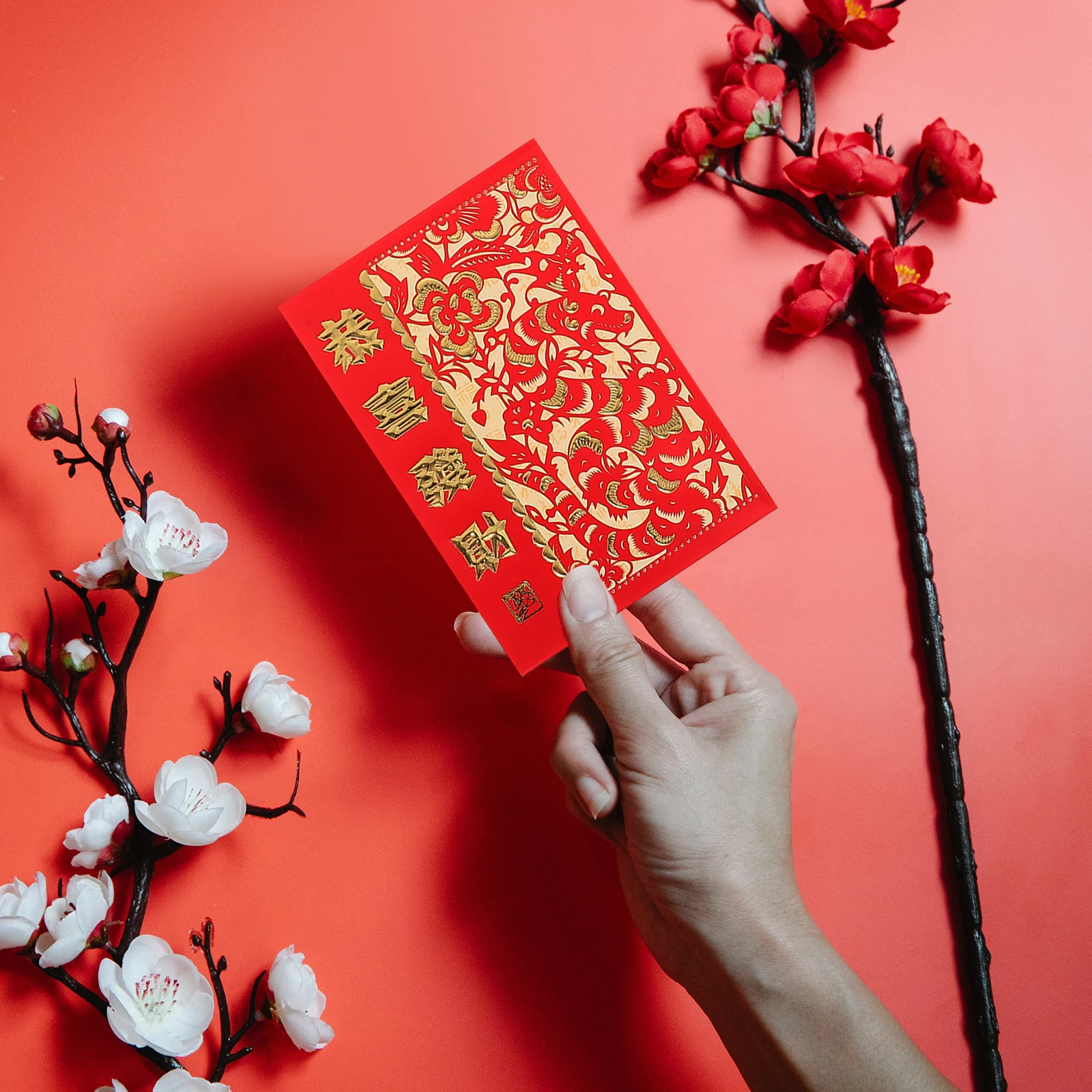 

36pcs Cartoon Snake Envelopes Red Money Packets for Chinese New Year Present Sturdy Paper Traditional Spring Festival Envelopes