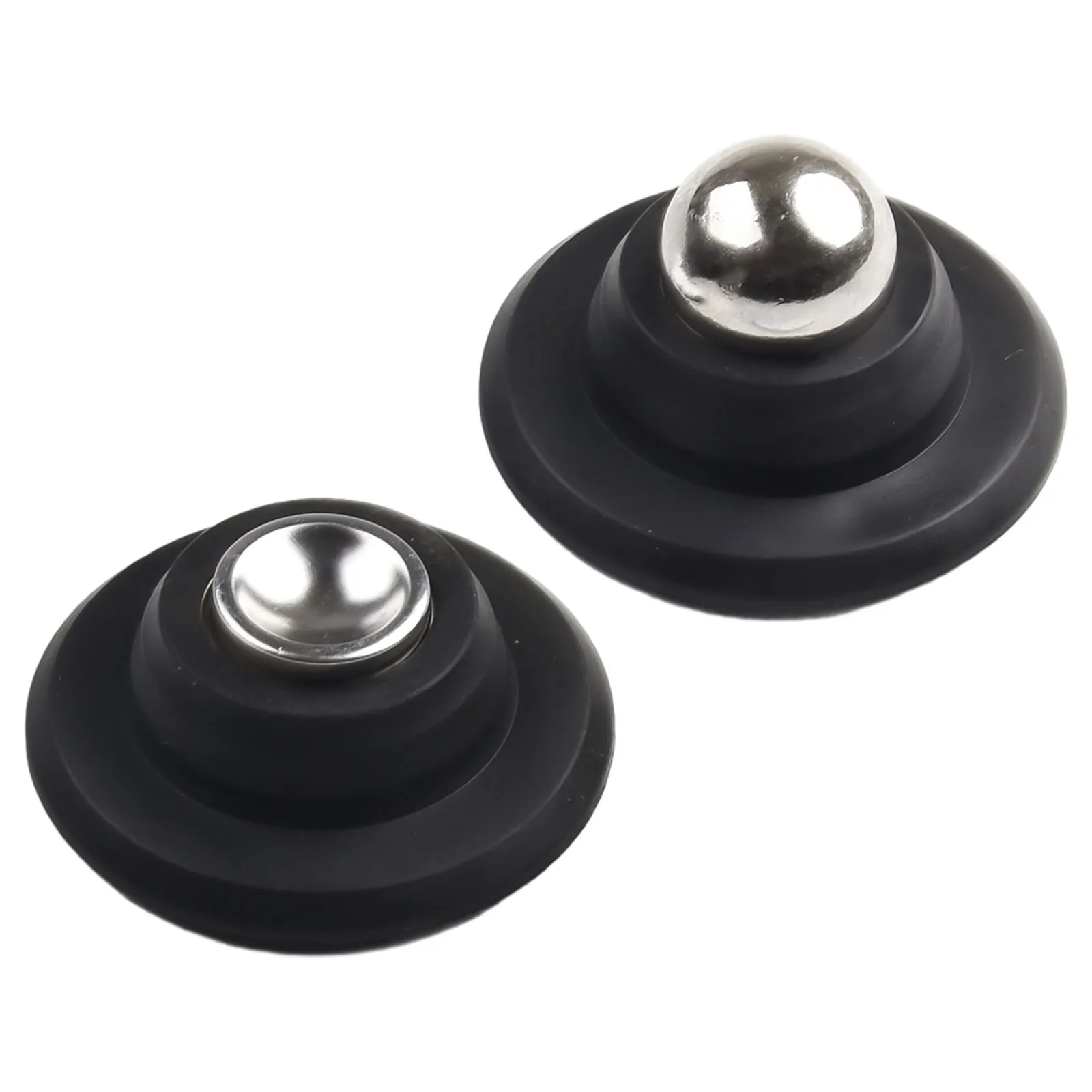 Tope de puerta Tope de puerta magnético corto anticolisión Tope de puerta a prueba de viento negro gris hogar dormitorio succión de puerta sin perforaciones