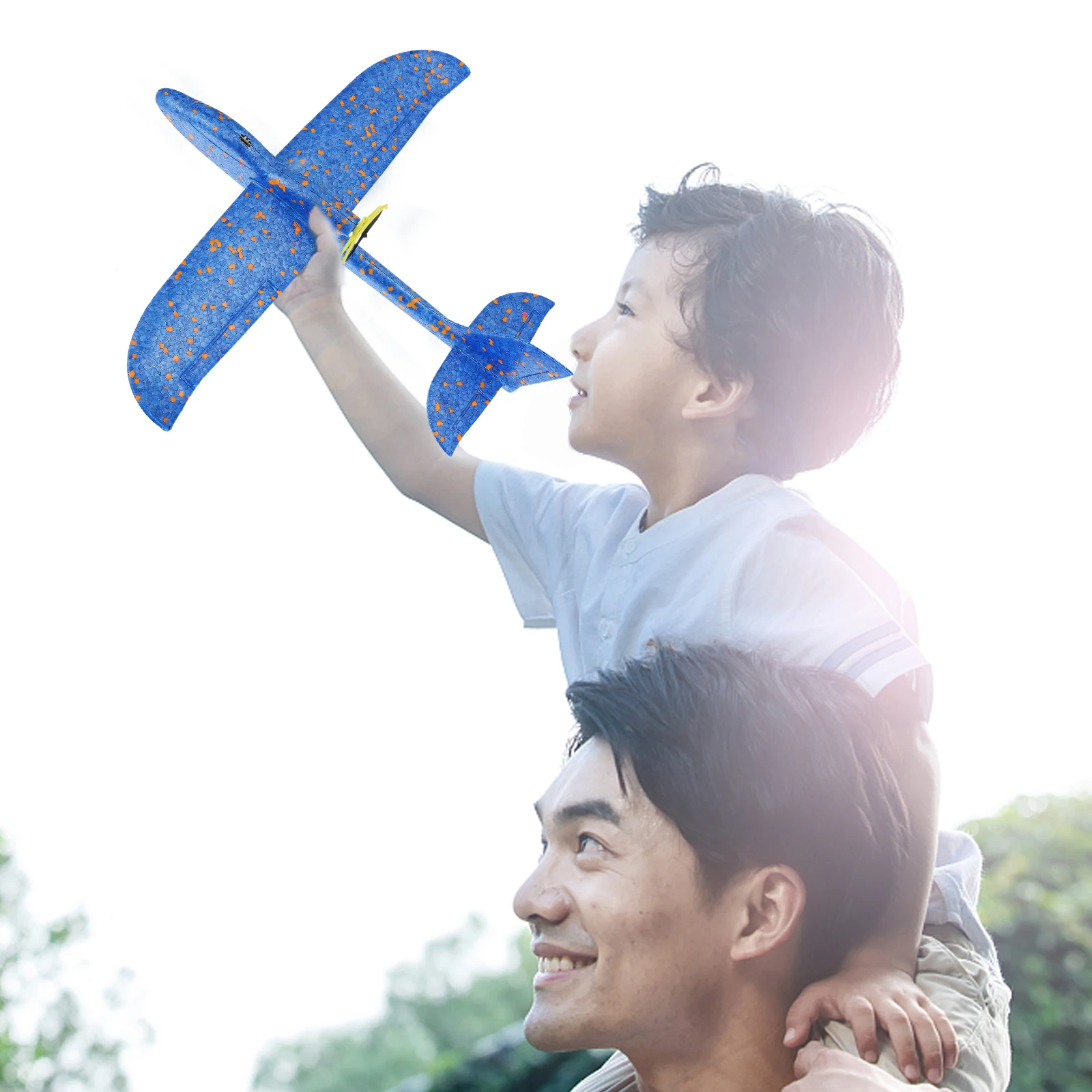 

1 шт., вращающийся светильник, игрушка-самолет для мальчиков, пенопластовый планер, перезаряжаемая USB-зарядка, модель самолета, летающая игрушка, гладкий край