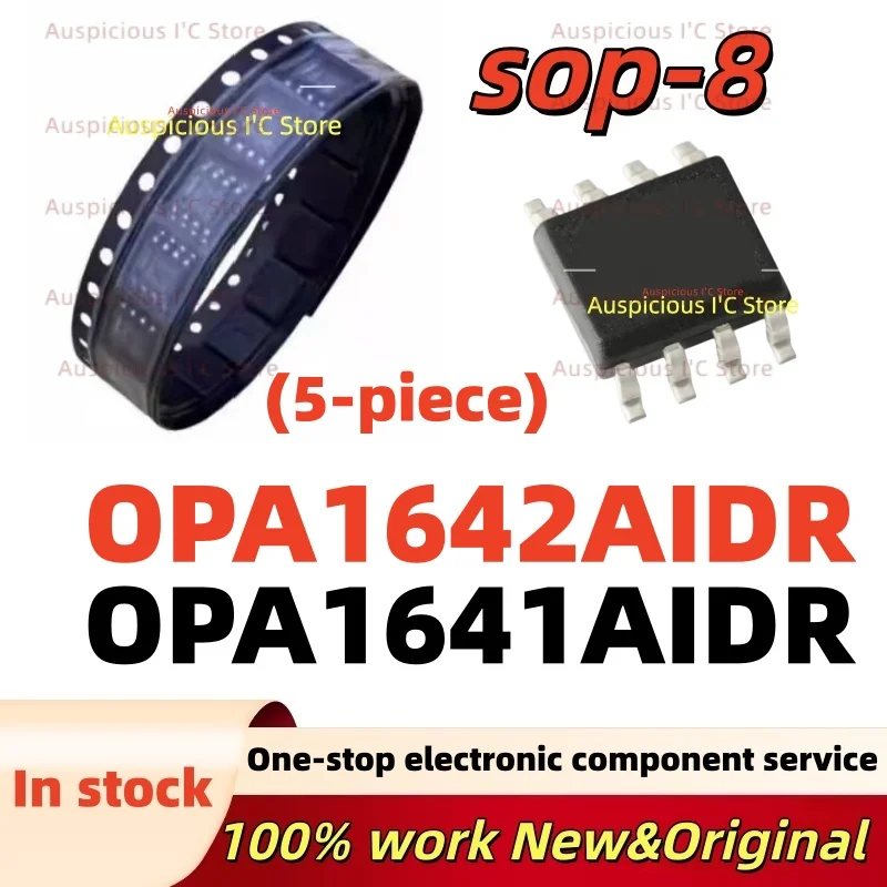 

(5pcs) OPA1642AIDR OPA1641AIDR OPA1641A OPA1642A O1641A O1642A 01641A 01642A sop-8