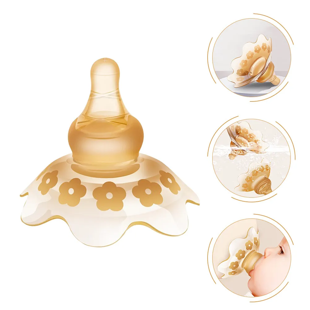 

Nipples Protector Silicone Breastfeeding Shield for Mothers Solves Short Nipples Problem Protects from Biting Boilable