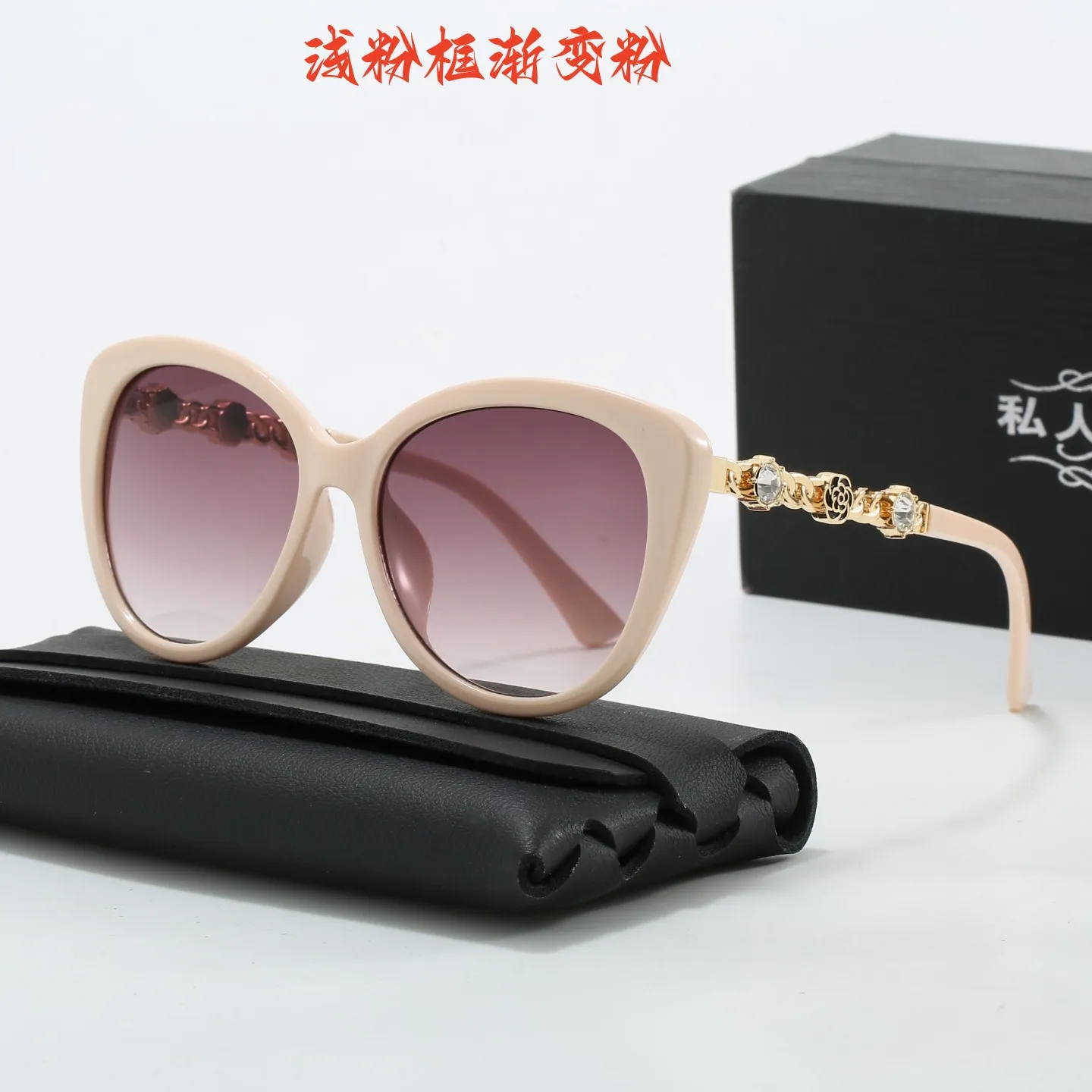 

2026 Ins Trendy Women Luxury Sunglasses Vintage Face Slimming Lightweight Shades UV400 Outdoor Fashion Eyewear for Ladies