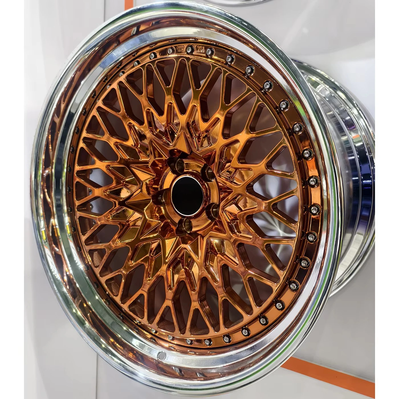 

Double-piece forged aluminum alloy matte black car wheel 25mm 17-26 5 * 112 5 * 130 5 * 120 new passenger car wheel